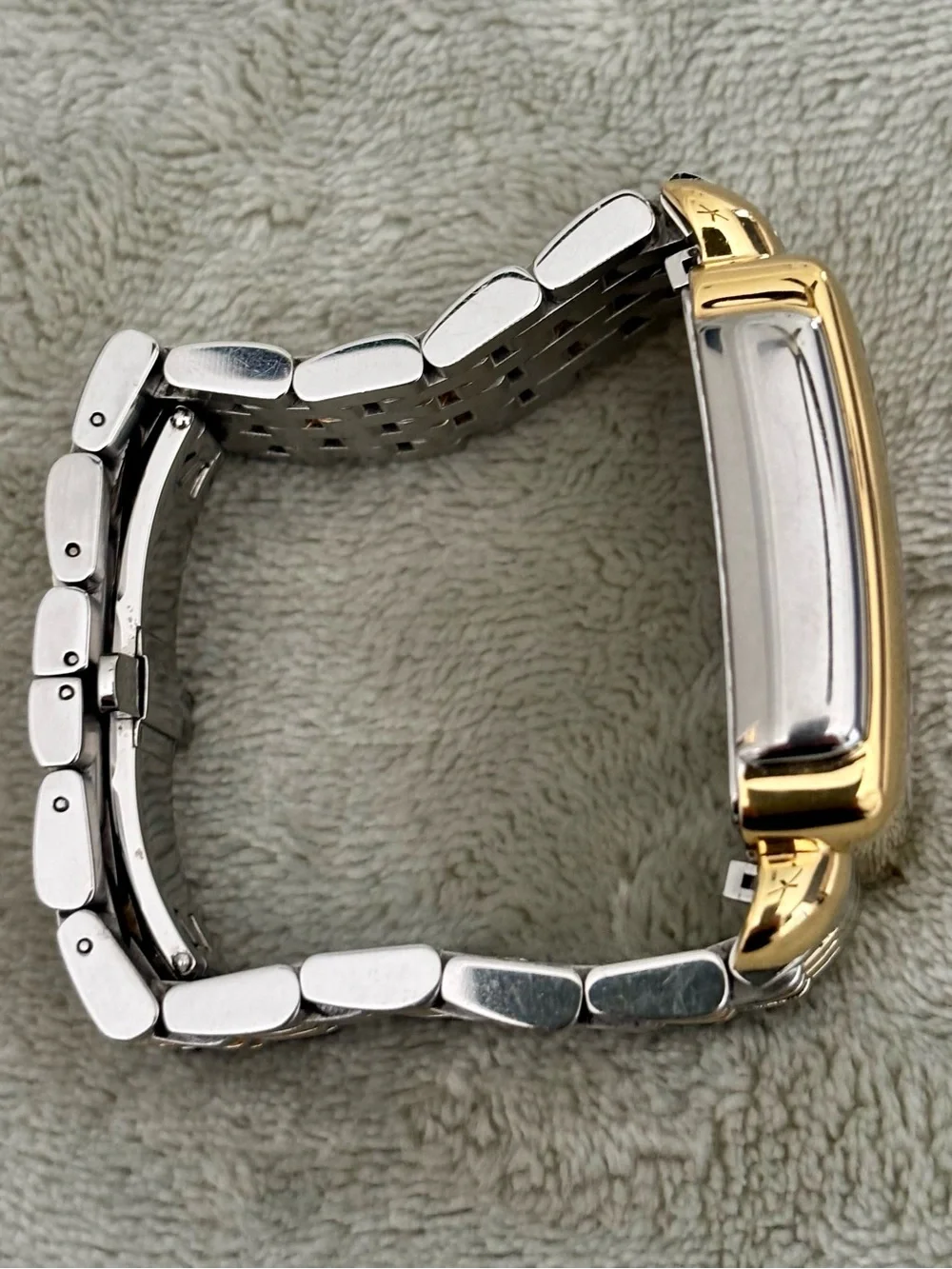 MICHELE  Deco XL Watch (Includes Two Extra Michele Leather Straps)